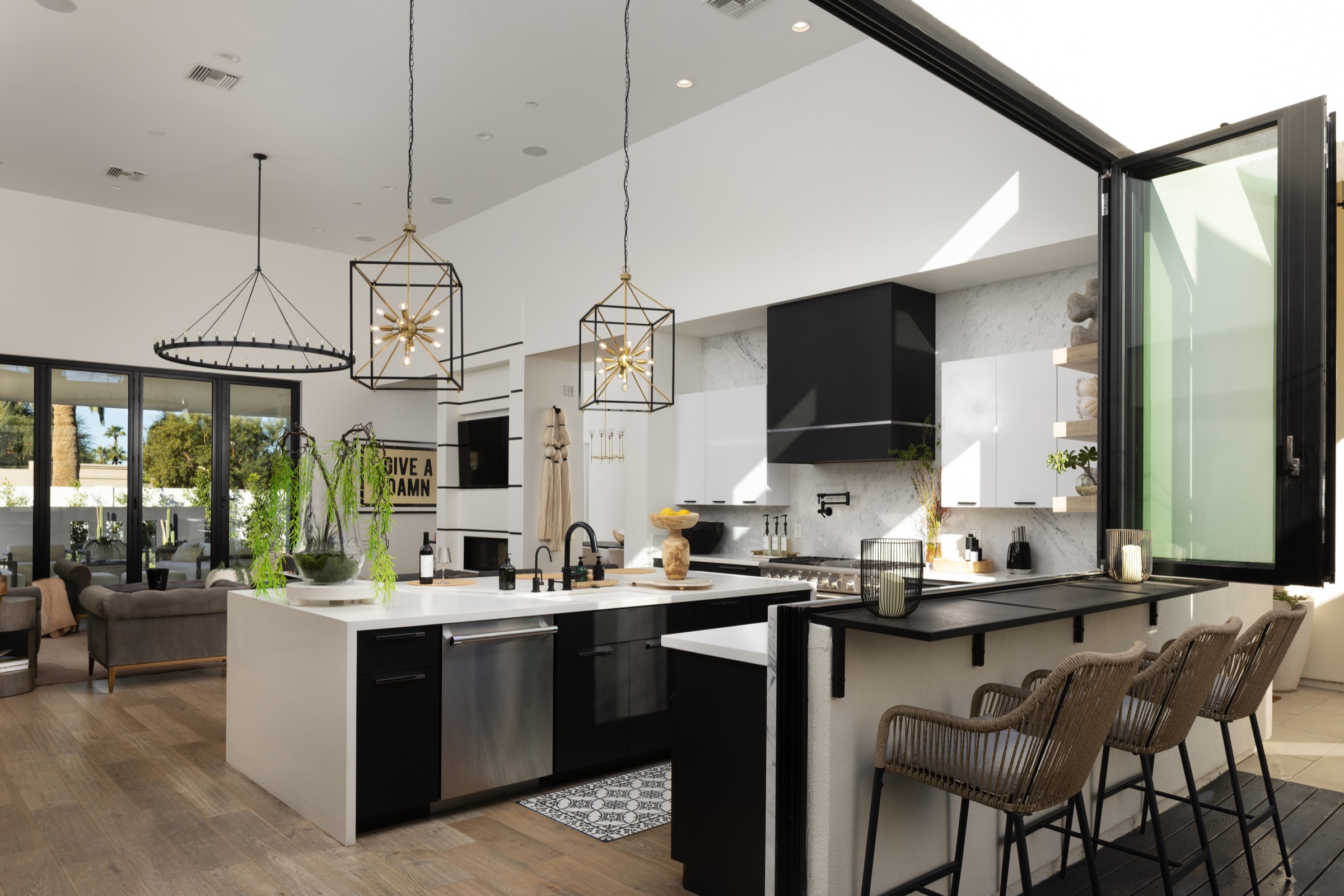 Gourmet kitchen luxury home Scottsdale Arizona